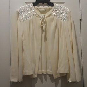 Neiman Marcus velour top